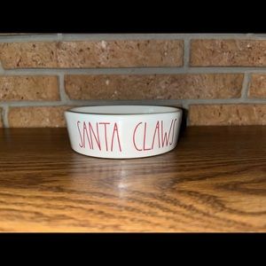 Rae Dunn Christmas Pet Food Dish